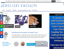 Tablet Screenshot of jewellerypassion.net